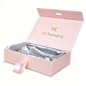 Custom <b>Wig</b> Packaging Box Factory Direct Wholesale Magnetic Collapsible Gift Box Recyclable Manufacturer Supplier for Hair Brands - Product Image 1