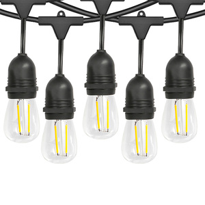 IP65 đánh giá S14 ngoài trời <span class=keywords><strong>LED</strong></span> đôi đèn dây đầu với màu trắng ấm áp cho các bữa tiệc trong nhà giáng sinh Halloween - Product Image 1