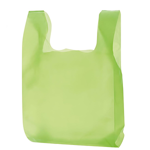 90C Hot Water Soluble PVA Material T-shirt Shopping <b>Bag</b> - Product Image 2