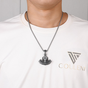 <span class=keywords><strong>Nordique</strong></span> Viking collier navire ancre pendentif en acier inoxydable bijoux Thor marteau Mjolnir <span class=keywords><strong>nordique</strong></span> <span class=keywords><strong>mythologie</strong></span> cadeau pour hommes - Product Image 3