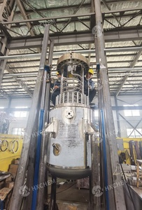 Reactor de Alta Presión de Acero Inoxidable con Elevación Hidráulica y Controlador PID, 300L, Marca ASME U, Modelo HXCHEM, Nuevo - Product Image 2