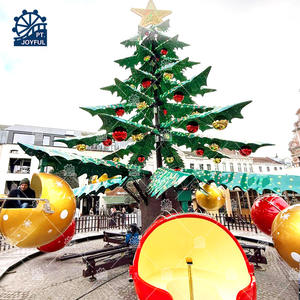 Manèges de fête foraine sur le thème de Noël, arbre de Noël, manèges à commande automatique pour enfants et adultes à vendre - Product Image 2