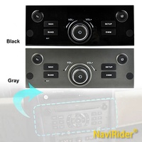 Panneau d'autoradio de style OEM pour Peugeot 407 2004 - 2011 After Market Car Video GPS Stereo Player Steering Wheel Control Panel