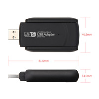 Offre Spéciale 5G AC1300 USB Wifi Dongle Adaptateur RTL8822BU Double Bande 1300Mbps Blue-Tooth Carte Réseau Sans Fil pour Ordinateur Portable/Ordinateur