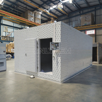 -18 ℃   Chambre Froide Modulaire Portable 10x8x10FT, Réfrigérateur, Congélateur Rapide, Chambre Froide Modulaire