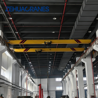 Pont roulant monopoutre de style européen de haute qualité, capacité de levage de 20 tonnes, télécommande, contrôle PLC, certifié CE