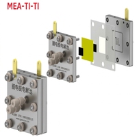 Plaque bipolaire en métal pour électrolyseur MEA - Modèle : MEA-TI-TI