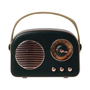 Altavoz inalámbrico Retro, regalos de decoración Vintage para mujeres, hombres, adolescentes, niñas, altavoz Retro inalámbrico portátil, lindo estilo estético para el hogar - Product Image 1