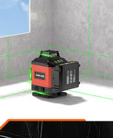Niveau laser infrarouge à 12 lignes de qualité industrielle Morning Island, haute précision, nivellement automatique en extérieur, niveau mural laser vert 2 mm