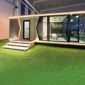 Maison conteneur moderne isolée thermiquement, type capsule spatiale, double <span class=keywords><strong>chambre</strong></span>, 11,5 m, pour ferme, bureau, complexe hôtelier, ou espace de vie extérieur - Product Image 4