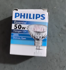 Lámpara Halógena <span class=keywords><strong>Philips</strong></span> MR16 GU5.3 12V 50W 2000 Horas - Product Image 1