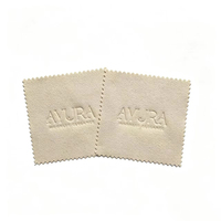 Chiffon de nettoyage et de polissage pour bijoux en microfibre anti-ternissement, idéal pour l'or et l'argent