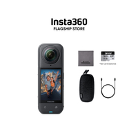 Insta360 X5 8K Su Geçirmez 360 Aksiyon Kamerası 48MP Sensörler 72MP HDR Video Gece Görüşü Spor Seyahat