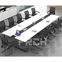 16 Personen Konferenz tisch Sitzungssaal rechteckiger Besprechung sraum Executive Luxus büro