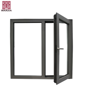 Khung Nhôm HISENG Windproof Tùy Chỉnh Nhôm Đôi Kính Cử<span class=keywords><strong>a</strong></span> Sổ - Product Image 6