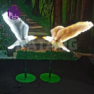 Lámpara Decorativa Voladora con Pájaros Artificiales, IP65, Adornos de Jardín en Venta - Product Image 4