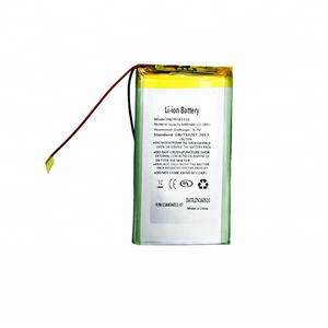 Custom made wholesale <span class=keywords><strong>3</strong></span>,7 VV LiPo battery 6561110 6000 mAh lithium battery cell for mobile phone - Product Image 3