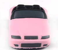 Balle anti-stress souple en mousse PU pour le transport, jouet anti-stress personnalisé avec logo, en forme de voiture de sport, jouet à presser