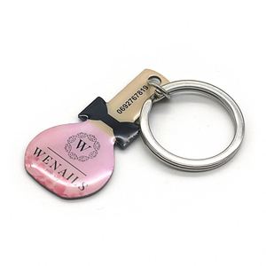 Porte-clés de chariot de courses gravé avec le logo de l'entreprise, porte-clés de déverrouillage de chariot de courses - Product Image 3