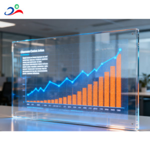 Ngoài trời cửa sổ thủy tinh linh hoạt <span class=keywords><strong>LED</strong></span> phim trong Suốt <span class=keywords><strong>LED</strong></span> phim P8 RGB đầy đủ màu sắc <span class=keywords><strong>LED</strong></span> hiển thị - Product Image 3