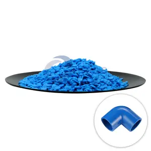 Different Color Low Price Raw Material PVC Granules UPVC Compound For Charger Plug