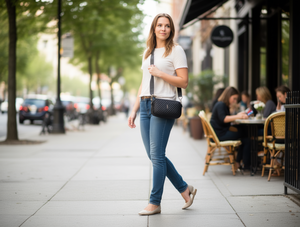 Borsa a tracolla da donna con doppio cinturino per telefono in pelle PU MT-22088 - Product Image 2