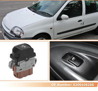 Interrupteur de lève-vitre universel pour Renault Clio 2 Espace 4 8200108266