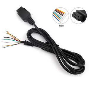 Cable de Extensión para Control de Videojuegos de 9 Pines y 1.5 m para <span class=keywords><strong>Sega</strong></span> Genesis 2 y <span class=keywords><strong>3</strong></span>, Cable de Conexión para <span class=keywords><strong>Mega</strong></span> Drive 2 - Product Image 3