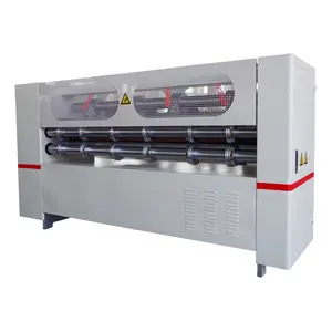 Manual feeder Corrugated board thin blade slitter scorer machine paper carton box making machine