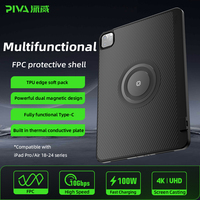 Étui de protection pour tablette M4 M2 Piva Thin Light Cooling Companion avec protection de la prise de charge, bords souples en TPU, protection antichoc