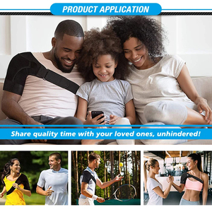 Phổ Có Thể Điều Chỉnh Vai Thoáng Khí Hỗ Trợ Brace Dây Đeo Thể Thao Phòng Tập Thể Dục Căng Băng Cho Nam Giới Và Phụ Nữ Theo Mùa Thoải Mái - Product Image 6