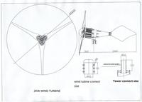Éolienne résidentielle de nouvelle conception 5 kW 10 kW ; Éolienne à lévitation magnétique, meilleur générateur pour usage domestique, blanc, 3 ans CN;GUA