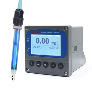 Controlador de cloro libre de voltaje constante en línea con sensor, Analizador de piscina de agua de 50ppm medidor de cloro residual cl digital