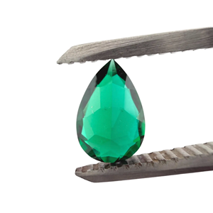 Peras esmeralda de Zambia cultivadas en laboratorio, piedras preciosas sueltas hidrotermales en forma de pera para joyería, Esmeraldas creadas de 3x4mm a 12x20mm - Product Image 4