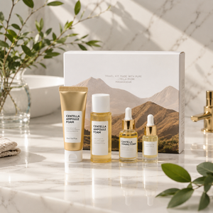 <span class=keywords><strong>Kit</strong></span> de Cuidado <span class=keywords><strong>Facial</strong></span> de Belleza con Logotipo Personalizado Coreano, <span class=keywords><strong>Limpieza</strong></span>, Colágeno Hidrolizado, Reafirmante, Antienvejecimiento, Blanqueador, Set de Cuidado de la Piel con Baba de Caracol - Product Image 3