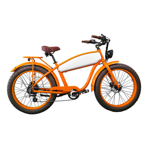 Vélo à pneus larges à prix de gros, vente directe d'usine, vélo électrique rétro vintage, batterie au lithium, vélo à batterie en aluminium 48V - Product Image 1