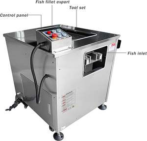 เครื่องหั่นปลาแบบอัตโนมัติอุปกรณ์หั่นปลา<span class=keywords><strong>คา</strong></span><span class=keywords><strong>ร์</strong></span>พสีดำทำจากสเตนเลสสตีลใช้ในเชิงพาณิชย์ - Product Image 3