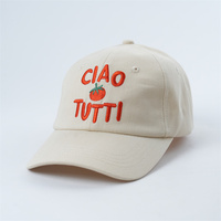 Gorras de Béisbol Personalizadas para Niños, 100% Algodón, Estilo Dad Hat, con Logotipo Bordado, 6 Paneles, Sin Estructura