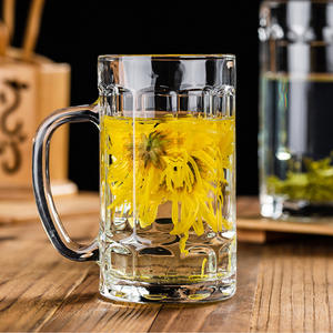 Chope classique en verre de bière populaire <span class=keywords><strong>bon</strong></span> marché de 400ml Chope de bière de bonne taille avec de la place pour beaucoup de bière - Product Image 4