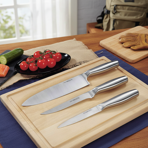 Cuchillo de cocina profesional con hoja pequeña, línea de zafiro, sushi japonés y cuchillo de bolsillo con mango G10 para exteriores - Product Image 3