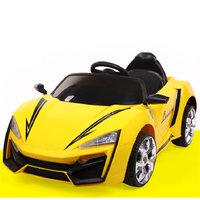 La voiture pour enfants peut s'asseoir sur le jouet pour bébé avec poussette à batterie à quatre roues télécommandée/voitures pour bébé