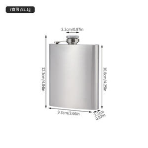 QX new popular 6-12 ounces stainless steel wine <b>bottle</b> can be printed with a logo and can be carried around a small wine <b>bottle</b> - Product Image 5