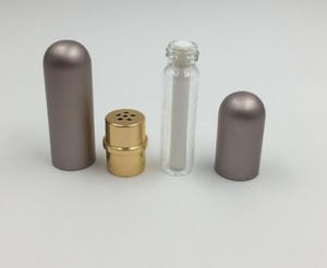 Tubes ensemble d'huile essentielle pour aromathérapie, 50 pièces, pour inhalateur Nasal, en métal vierge, plusieurs couleurs - Product Image 5