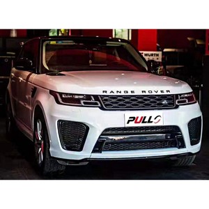 Kit carrosserie pour pièces automobiles adapté à <span class=keywords><strong>Range</strong></span> <span class=keywords><strong>Rover</strong></span> <span class=keywords><strong>Sport</strong></span> 2014-2017, mise à niveau vers le modèle <span class=keywords><strong>SVR</strong></span> <span class=keywords><strong>2018</strong></span>, comprend pare-chocs avant et arrière avec calandre - Product Image 1