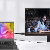 4K HDMI Adaptörü DP - HDMI Dönüştürücü Erkek - Dişi Altın Kaplama Sinyal Kararlı Kablosu PC Dizüstü Bilgisayar Projektör TV için