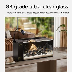 Yee Fabriek Groothandel 60Cm <span class=keywords><strong>Aquarium</strong></span> Tank Laag Ijzeren Glazen Salontafel <span class=keywords><strong>Aquarium</strong></span> Met <span class=keywords><strong>Aquarium</strong></span> Filtersysteem - Product Image 4