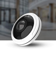 Caméra réseau Milesight MS-C9674-PA 12MP AI 360 Fisheye NDAA 15m Distance infrarouge