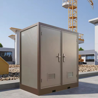 Toilettes préfabriquées portables avec douche et salles de bain pour chantier de construction - Faible coût, mobiles, extérieur, utilisation extérieure, design moderne