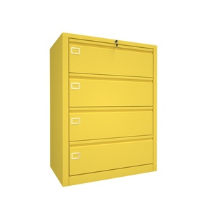 Classeur à tiroirs de rangement/Classeur en acier à 4 tiroirs/Classeur à faible <span class=keywords><strong>profondeur</strong></span> - Product Image 2