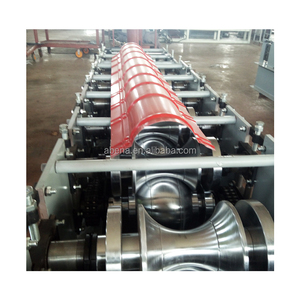 Máy Làm Ngói Lợp Kim Loại Khay Thung Lũng Máy Tạo Hình Cuộn Máng Xối Mái Ngói Meta Máy Làm Mái Lợp Kim Loại Tấm Lượn Sóng - Product Image 3